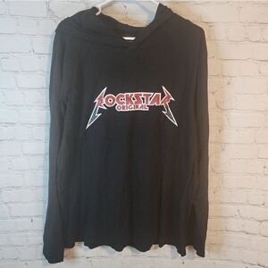 Men's Rockstar Orginal longsleeve hoodie shirt, size XXL